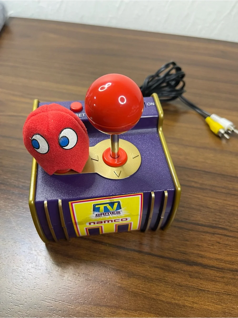 Namco Pac-Man 5-in-1 TV Plug N Play Jakks Pacific Arcade 2003 WORKS